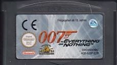 007 Everything or Nothing - GameBoy Advance spil (B Grade) (Genbrug)